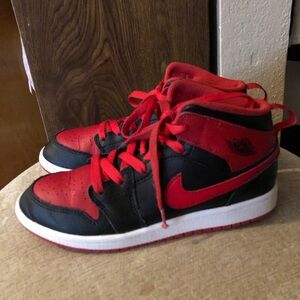 Kids Nike Air Jordan 1 Mid TD 'Alternate Bred' 2023